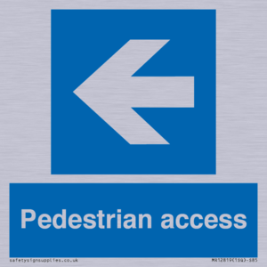 Pedestrian access